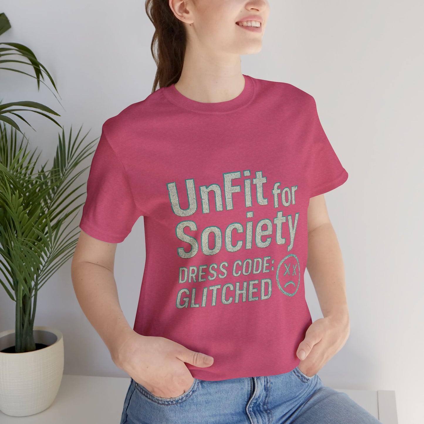 The Glitched Code Manifesto Tee - Casual Unisex Short Sleeve T-Shirt, Graphic Tee for Trendsetters, Gift for Rebels, Unique Fashion [...]