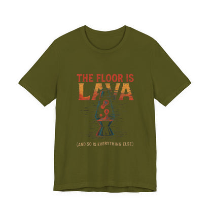 Lava Lamp Tee - The Floor Is Lava Design