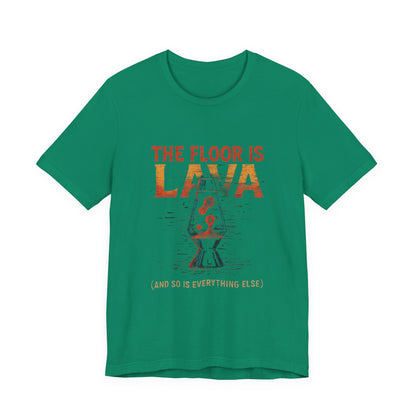 Lava Lamp Tee - The Floor Is Lava Design