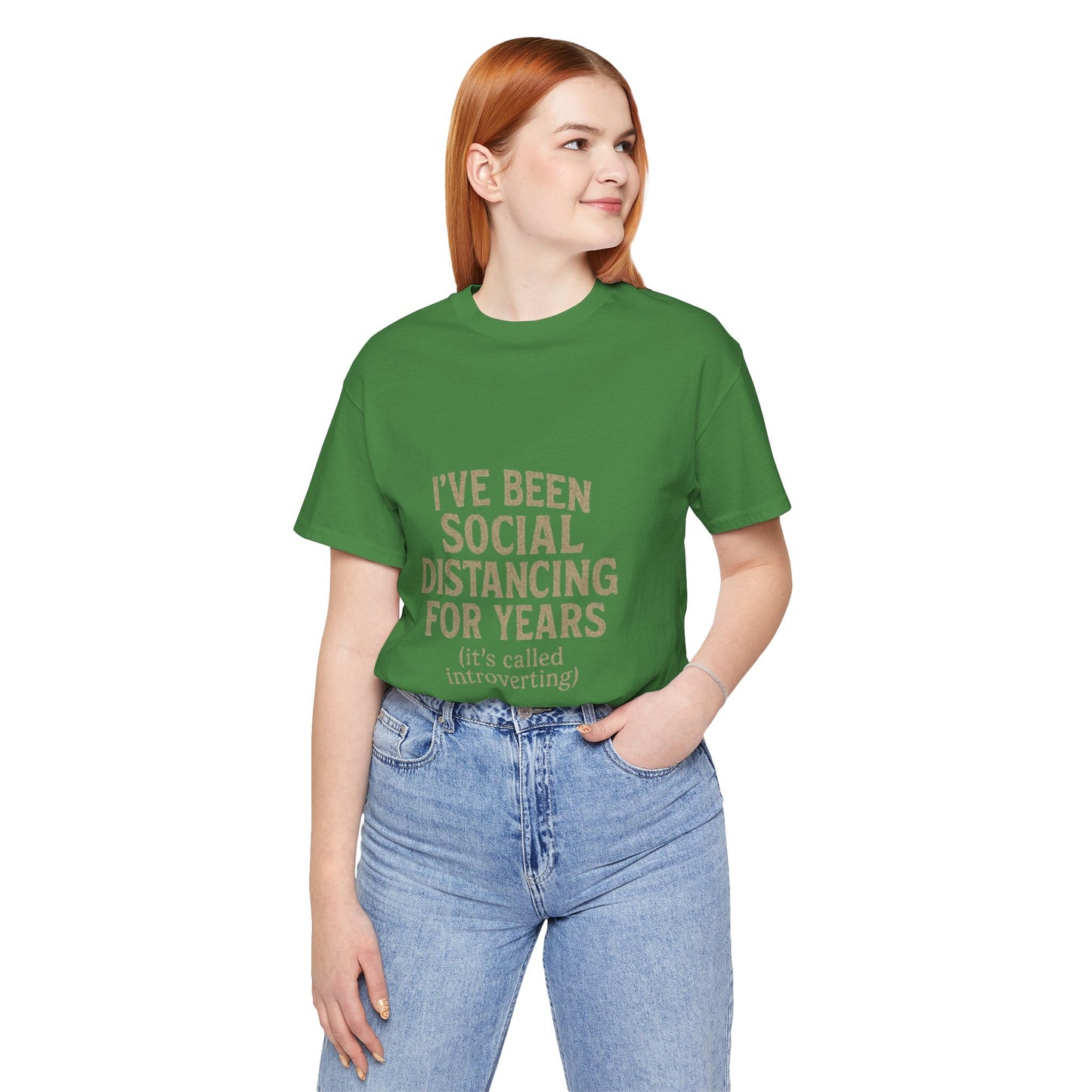 Social Distancing OG Tee, Funny Quote Shirt, Perfect Gift for Introverts, Social Distancing Apparel, Quirky Casual Wear