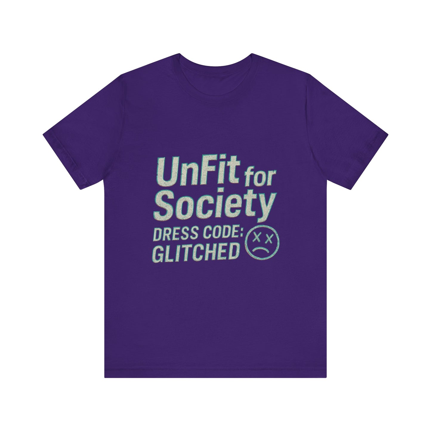 The Glitched Code Manifesto Tee - Casual Unisex Short Sleeve T-Shirt, Graphic Tee for Trendsetters, Gift for Rebels, Unique Fashion [...]