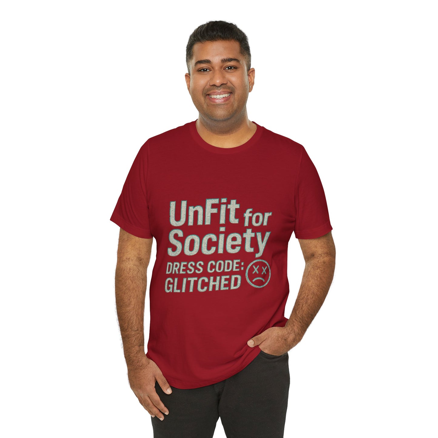 The Glitched Code Manifesto Tee - Casual Unisex Short Sleeve T-Shirt, Graphic Tee for Trendsetters, Gift for Rebels, Unique Fashion [...]