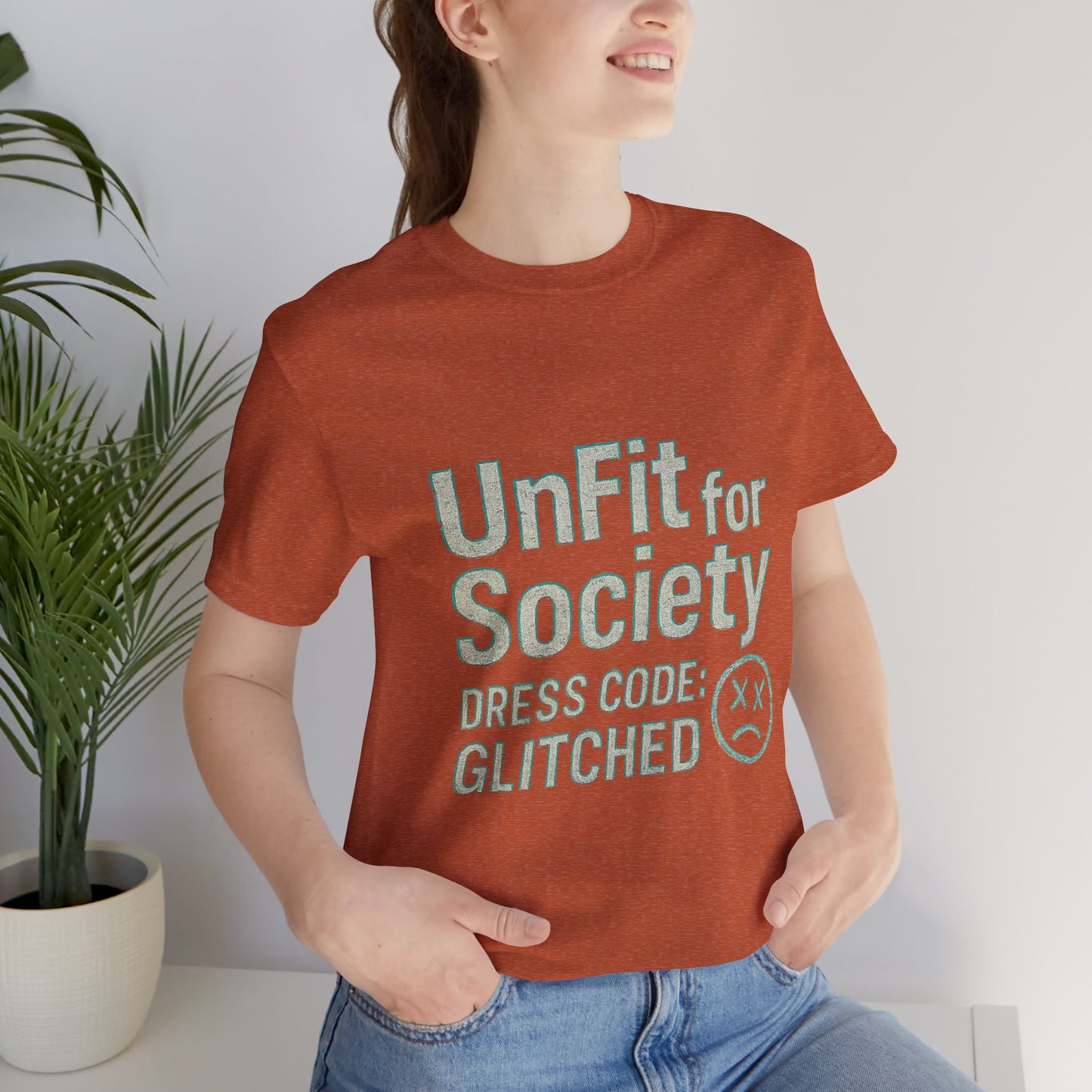The Glitched Code Manifesto Tee - Casual Unisex Short Sleeve T-Shirt, Graphic Tee for Trendsetters, Gift for Rebels, Unique Fashion [...]