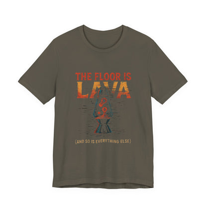 Lava Lamp Tee - The Floor Is Lava Design