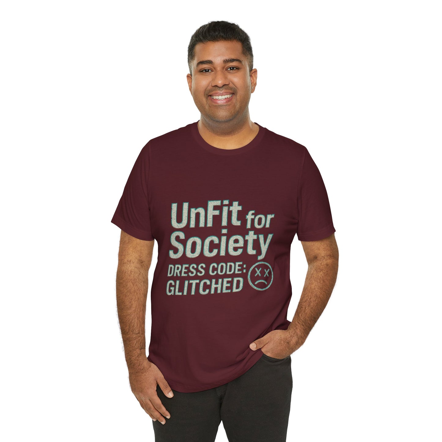 The Glitched Code Manifesto Tee - Casual Unisex Short Sleeve T-Shirt, Graphic Tee for Trendsetters, Gift for Rebels, Unique Fashion [...]