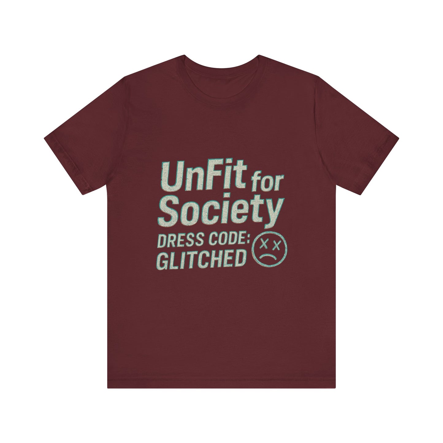 The Glitched Code Manifesto Tee - Casual Unisex Short Sleeve T-Shirt, Graphic Tee for Trendsetters, Gift for Rebels, Unique Fashion [...]