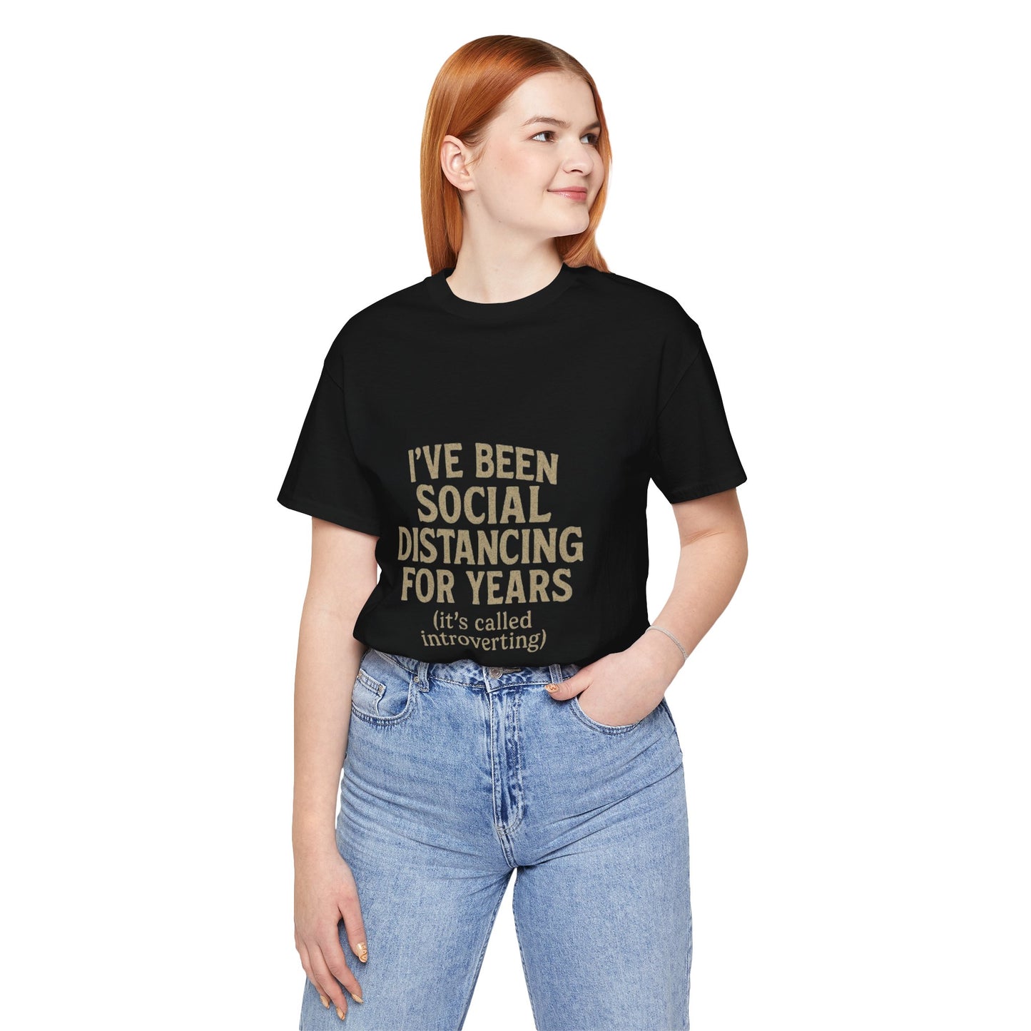 Social Distancing OG Tee, Funny Quote Shirt, Perfect Gift for Introverts, Social Distancing Apparel, Quirky Casual Wear