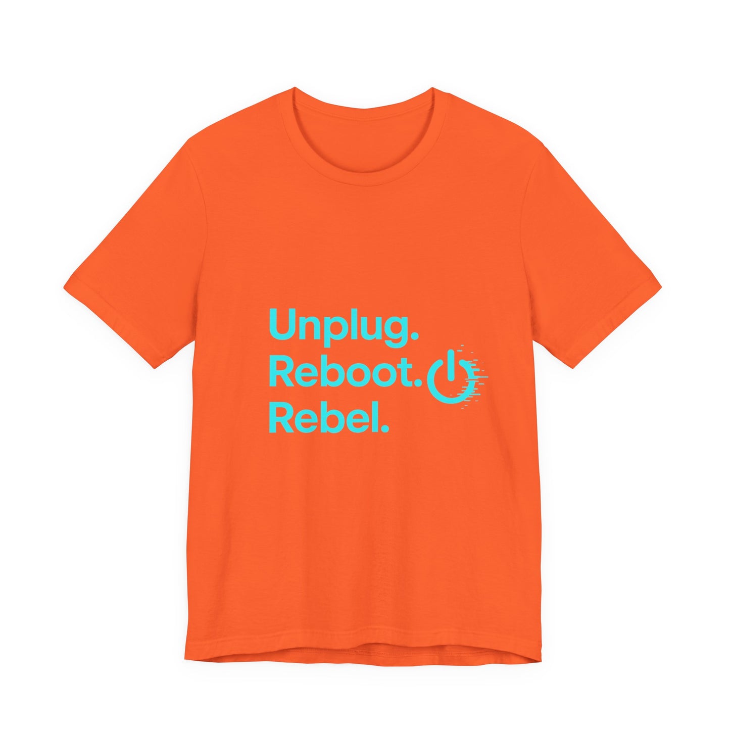 Rebel Spirit Unisex Tee - Fun Casual Graphic Shirt, Perfect for Gamers, Tech Lovers, Gift for Friends, Unique Birthday Apparel