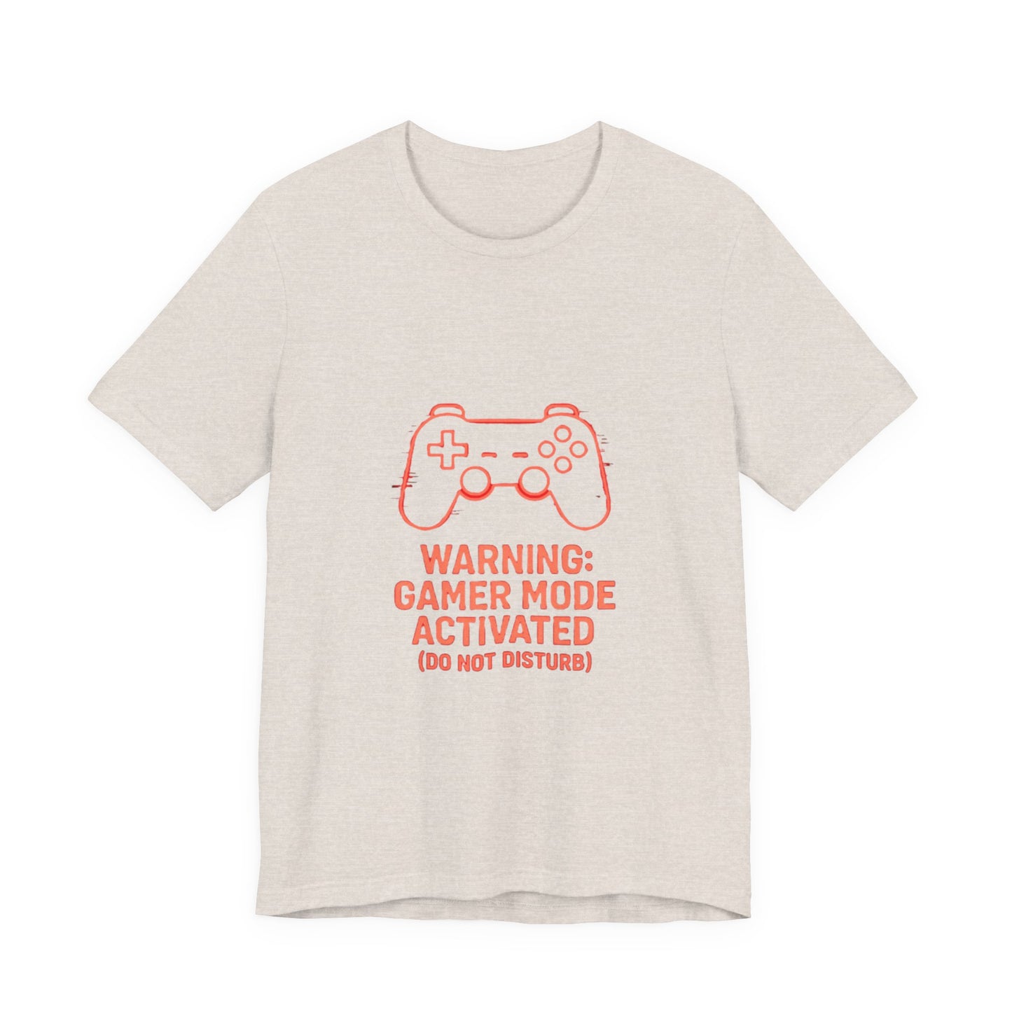 Gamer Mode Activated Tee - Funny T-Shirt for Gamers, Casual Wear, Gift for Him/Her, Gaming Merchandise, Unisex Graphic Tee