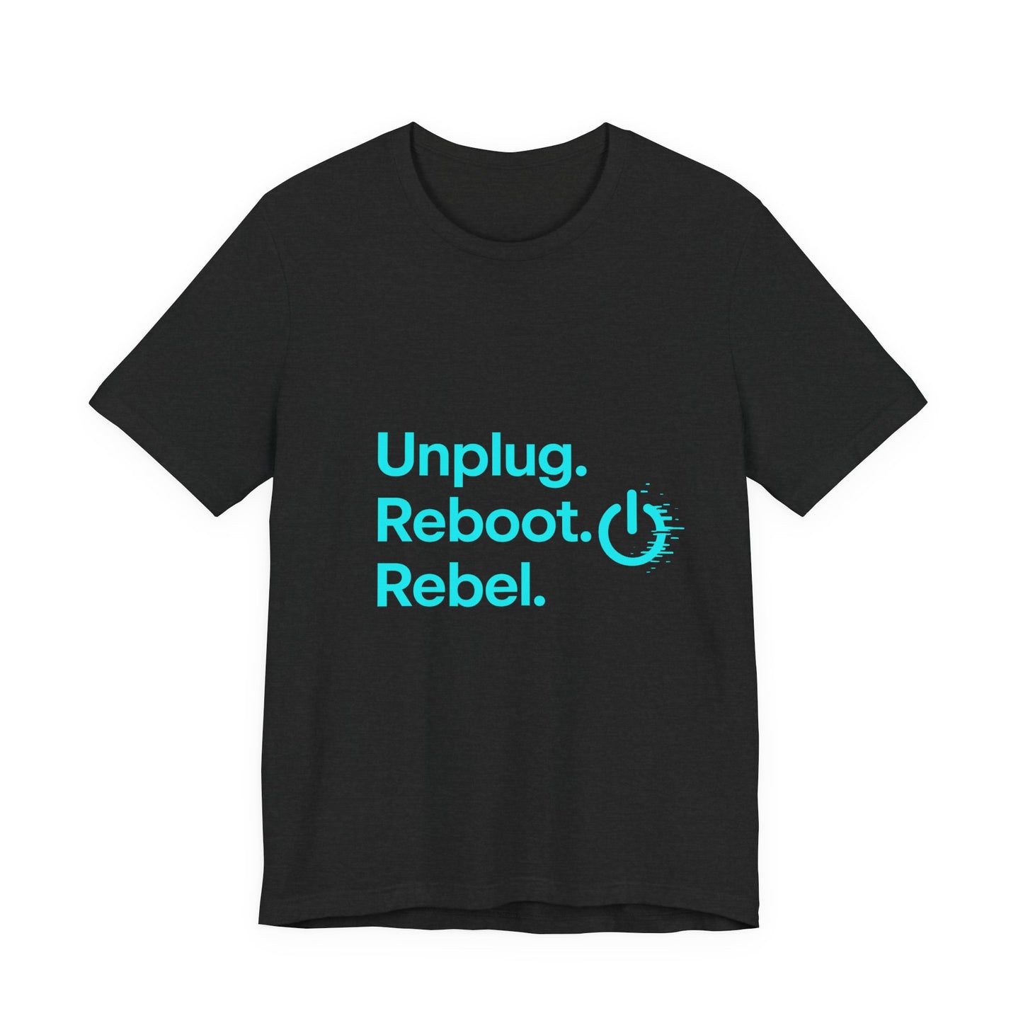 Rebel Spirit Unisex Tee - Fun Casual Graphic Shirt, Perfect for Gamers, Tech Lovers, Gift for Friends, Unique Birthday Apparel