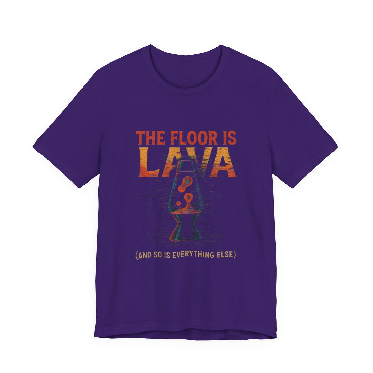 Lava Lamp Tee - The Floor Is Lava Design