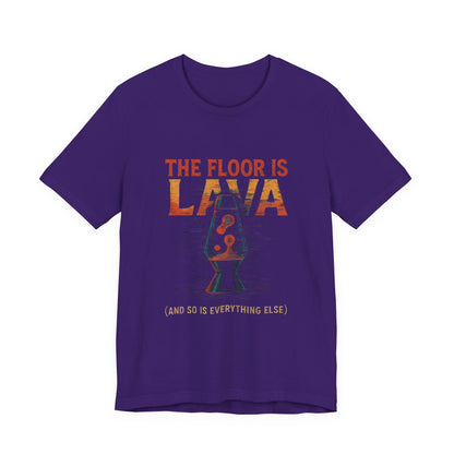 Lava Lamp Tee - The Floor Is Lava Design