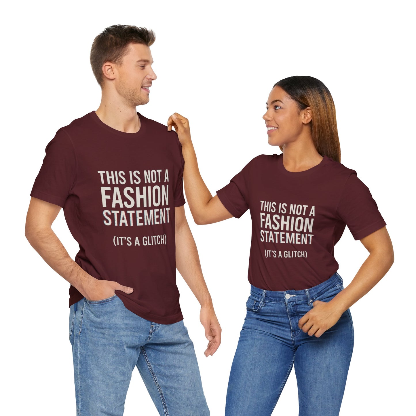 Short Sleeve Tee - Fashion Statement Irony Design