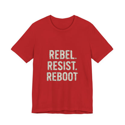 T-Shirt - Punk Mantra Distressed Circuit Board Tee