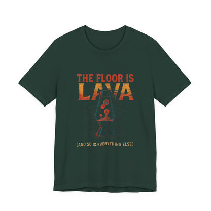 Lava Lamp Tee - The Floor Is Lava Design