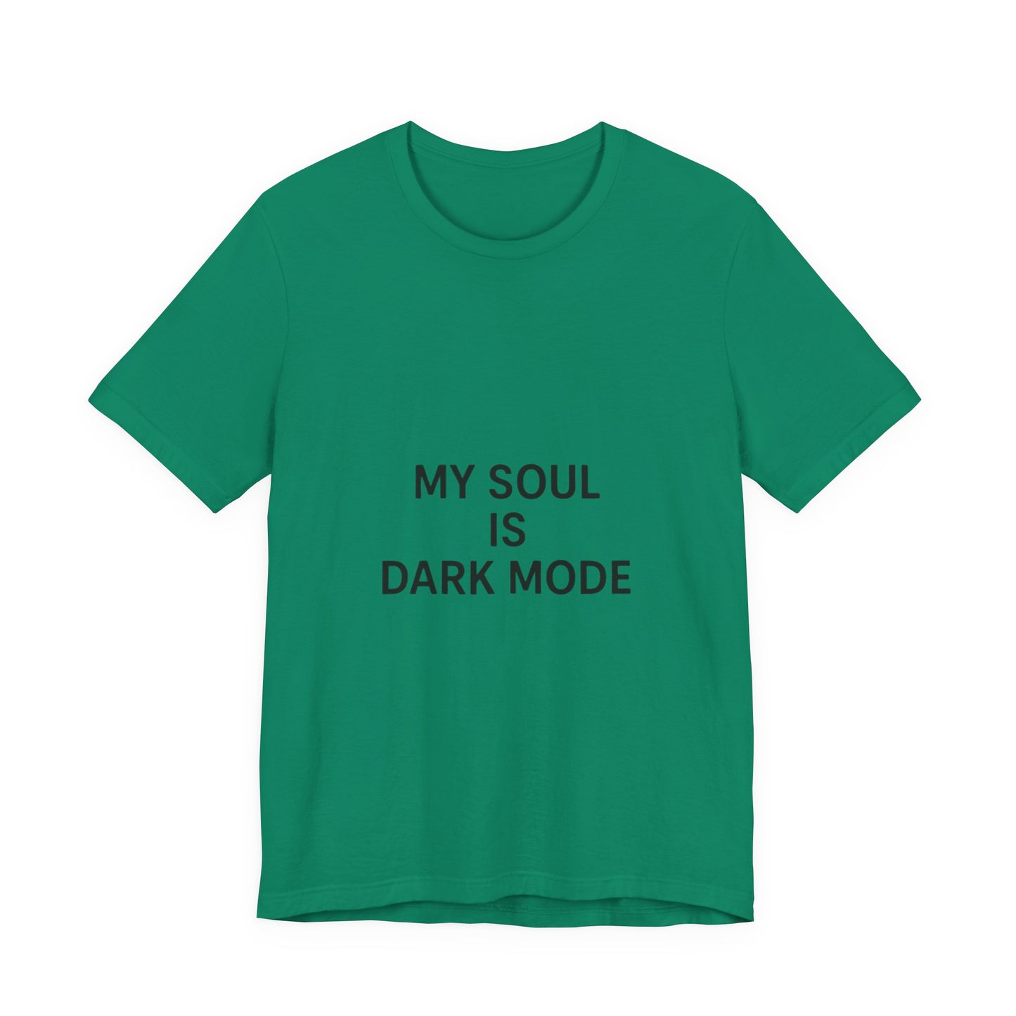 Goth Tee - Minimalist Stark Text Design