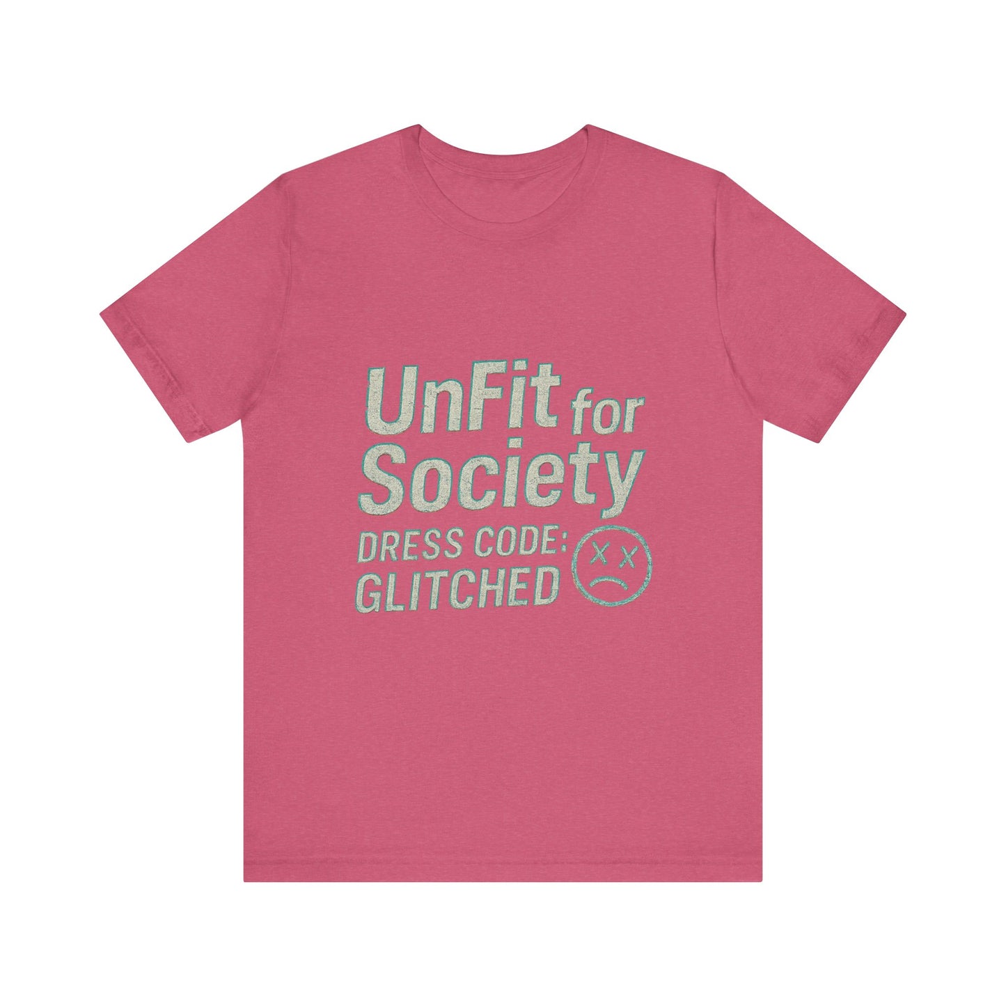 The Glitched Code Manifesto Tee - Casual Unisex Short Sleeve T-Shirt, Graphic Tee for Trendsetters, Gift for Rebels, Unique Fashion [...]