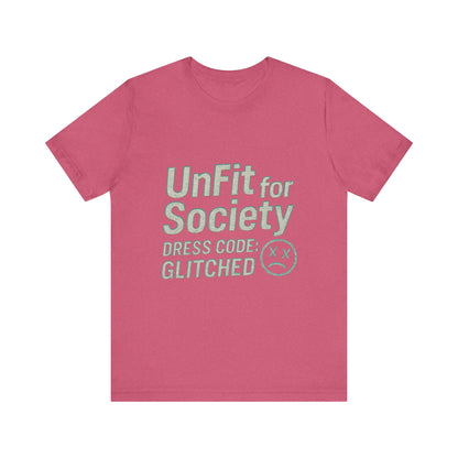 The Glitched Code Manifesto Tee - Casual Unisex Short Sleeve T-Shirt, Graphic Tee for Trendsetters, Gift for Rebels, Unique Fashion [...]