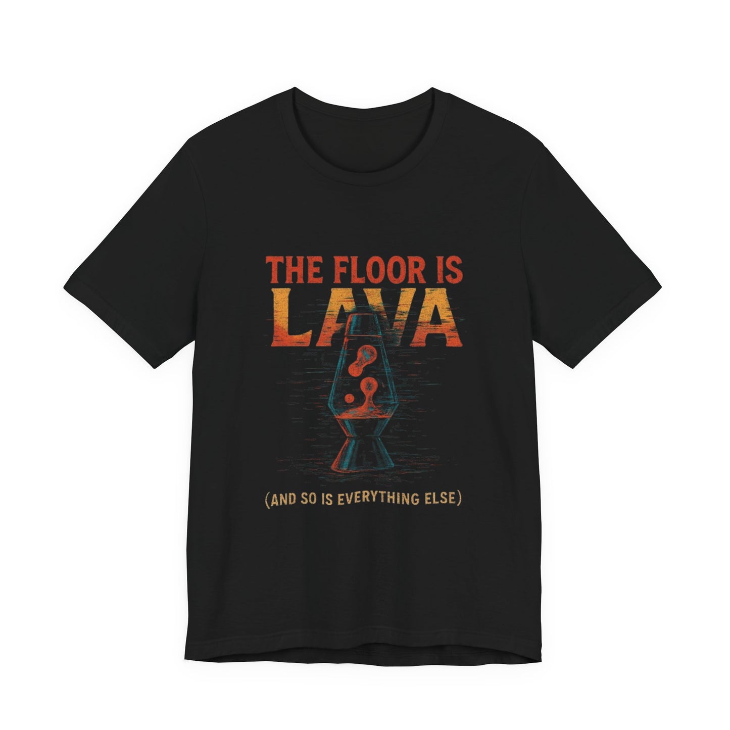 Lava Lamp Tee - The Floor Is Lava Design