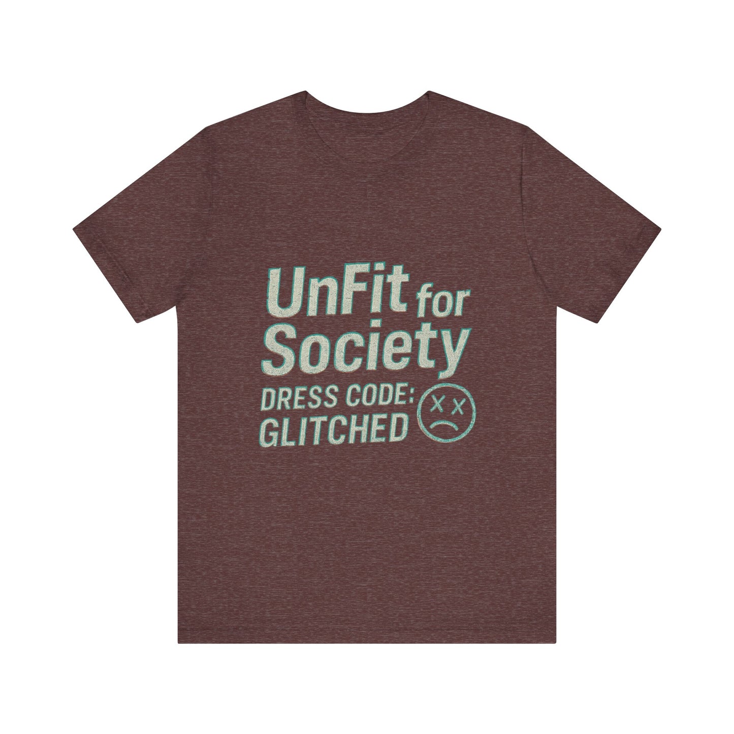 The Glitched Code Manifesto Tee - Casual Unisex Short Sleeve T-Shirt, Graphic Tee for Trendsetters, Gift for Rebels, Unique Fashion [...]