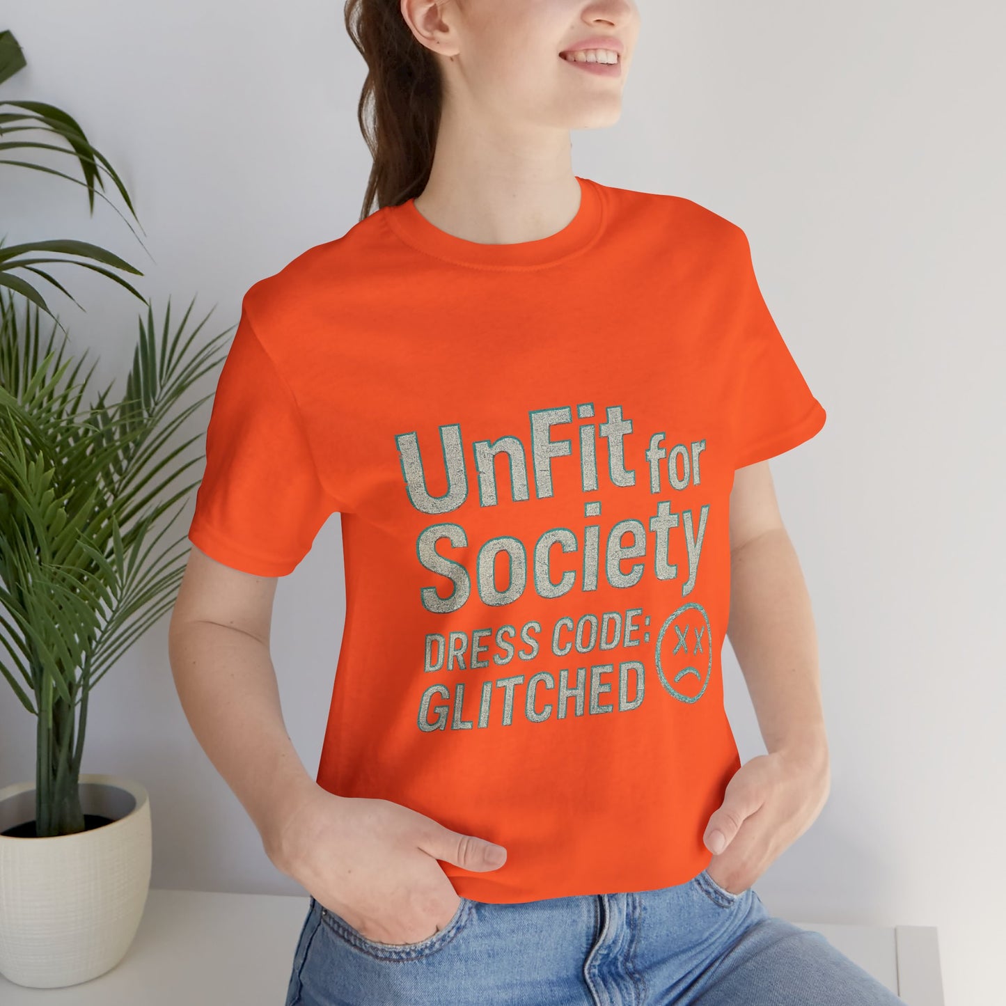 The Glitched Code Manifesto Tee - Casual Unisex Short Sleeve T-Shirt, Graphic Tee for Trendsetters, Gift for Rebels, Unique Fashion [...]