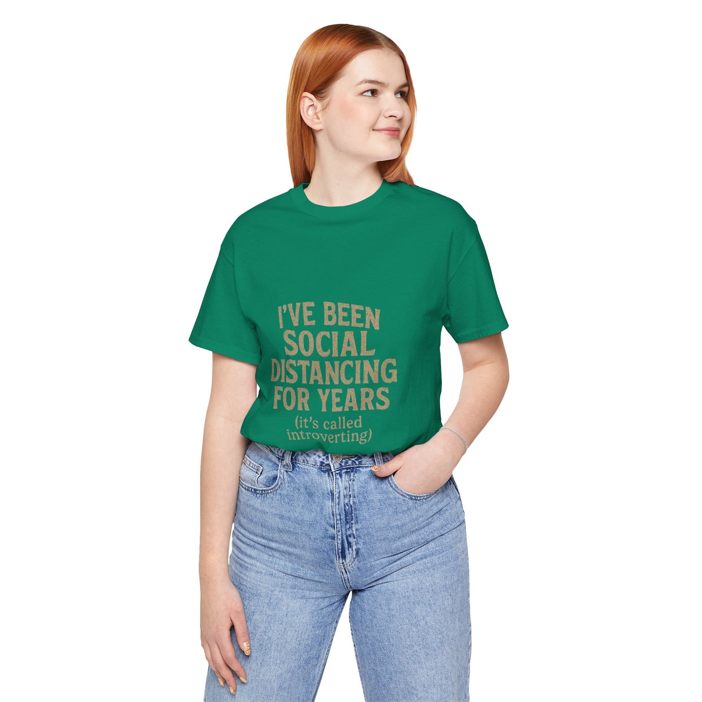 Social Distancing OG Tee, Funny Quote Shirt, Perfect Gift for Introverts, Social Distancing Apparel, Quirky Casual Wear