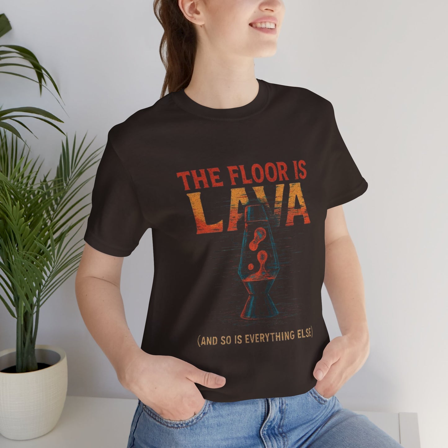 Lava Lamp Tee - The Floor Is Lava Design
