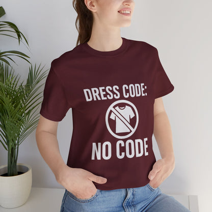 T-Shirt Defiant Anti-Fashion Statement No Entry Symbol Clothing Icon
