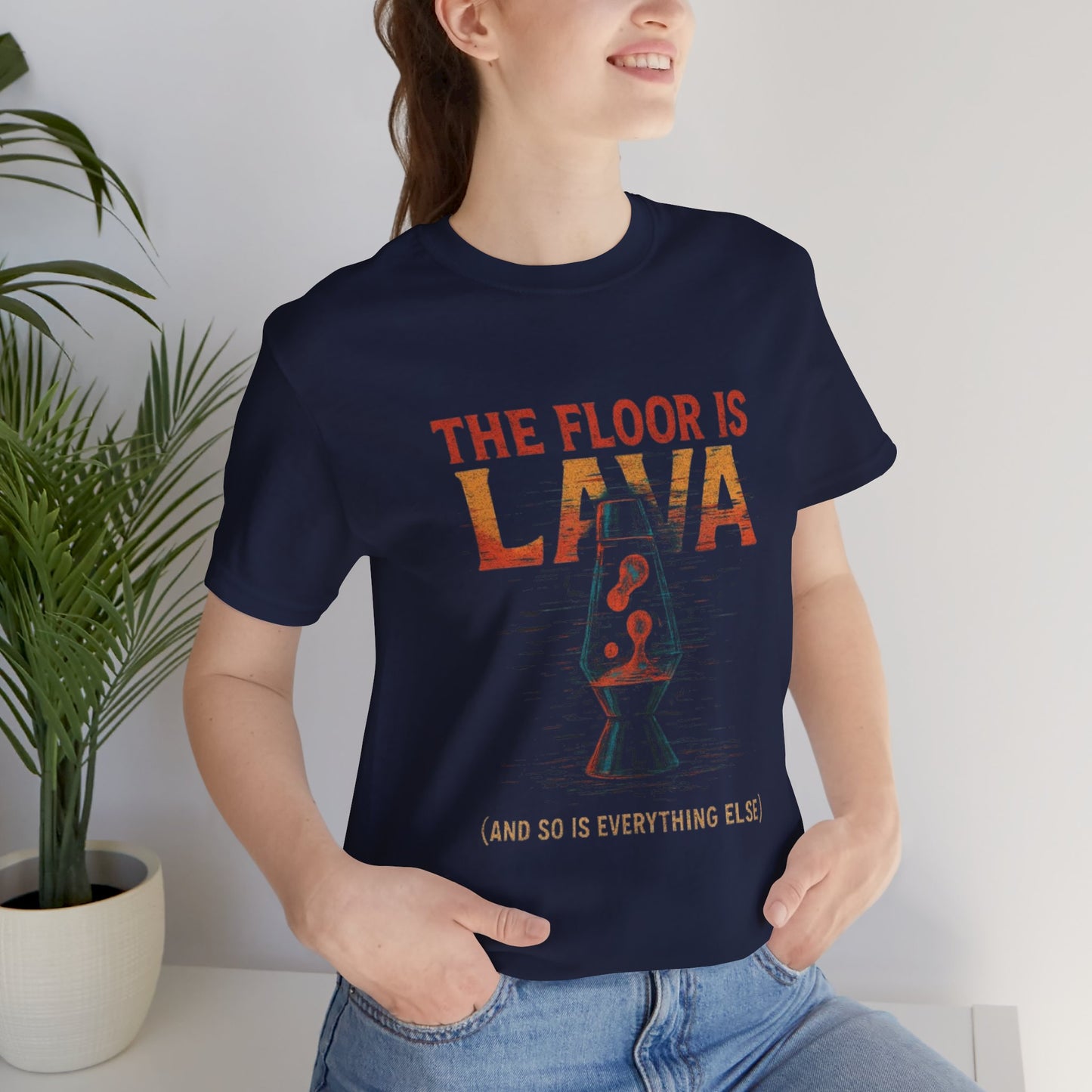 Lava Lamp Tee - The Floor Is Lava Design