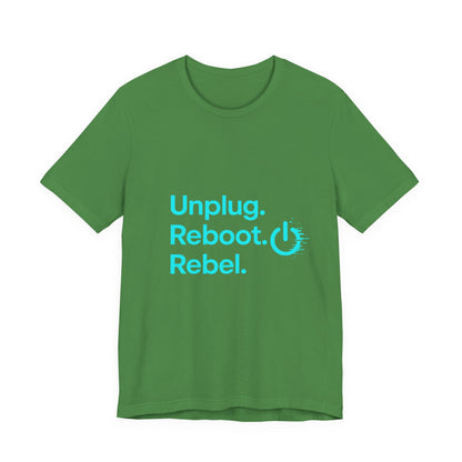 Rebel Spirit Unisex Tee - Fun Casual Graphic Shirt, Perfect for Gamers, Tech Lovers, Gift for Friends, Unique Birthday Apparel