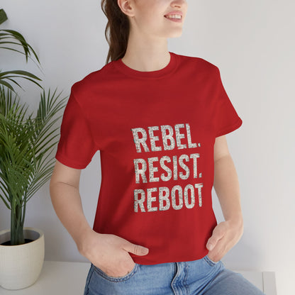 T-Shirt - Punk Mantra Distressed Circuit Board Tee