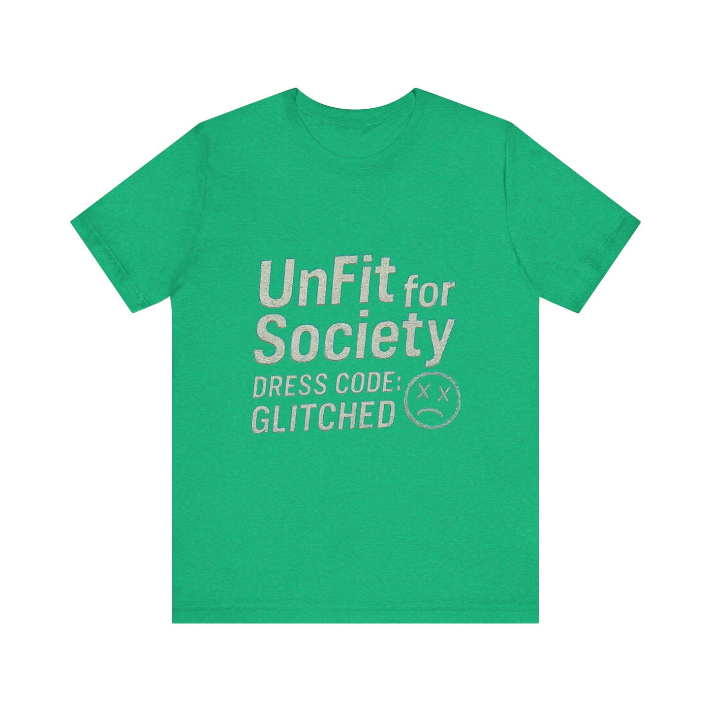 The Glitched Code Manifesto Tee - Casual Unisex Short Sleeve T-Shirt, Graphic Tee for Trendsetters, Gift for Rebels, Unique Fashion [...]