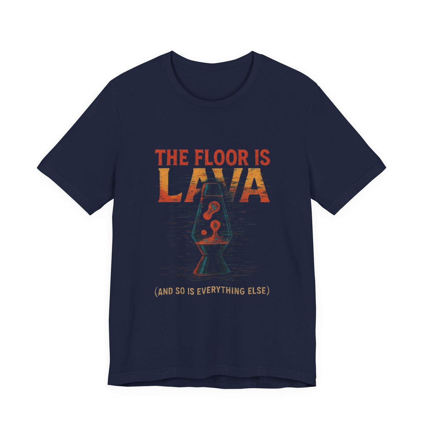 Lava Lamp Tee - The Floor Is Lava Design