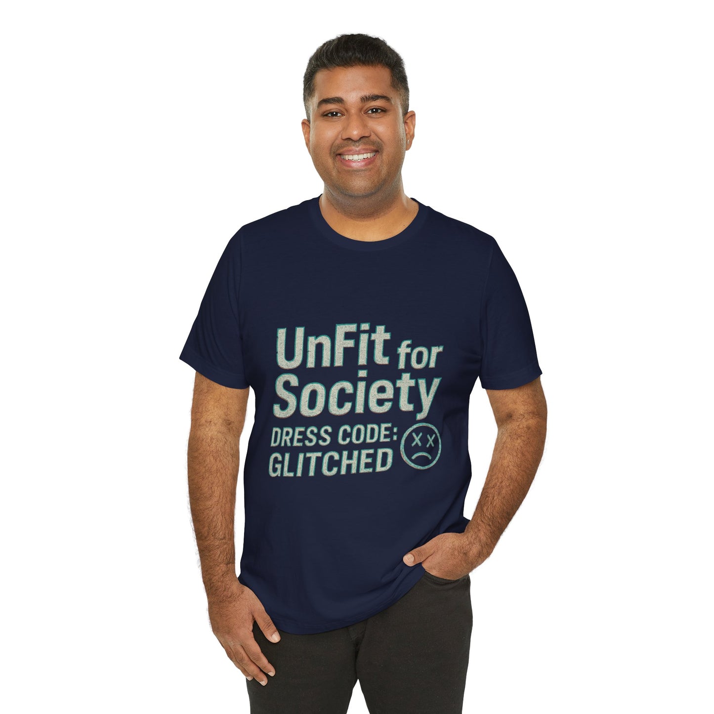 The Glitched Code Manifesto Tee - Casual Unisex Short Sleeve T-Shirt, Graphic Tee for Trendsetters, Gift for Rebels, Unique Fashion [...]