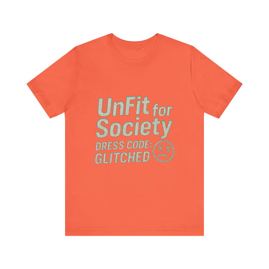 The Glitched Code Manifesto Tee - Casual Unisex Short Sleeve T-Shirt, Graphic Tee for Trendsetters, Gift for Rebels, Unique Fashion [...]